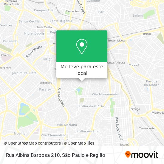 Rua Albina Barbosa 210 mapa