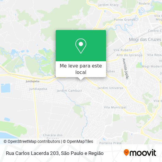 Rua Carlos Lacerda 203 mapa