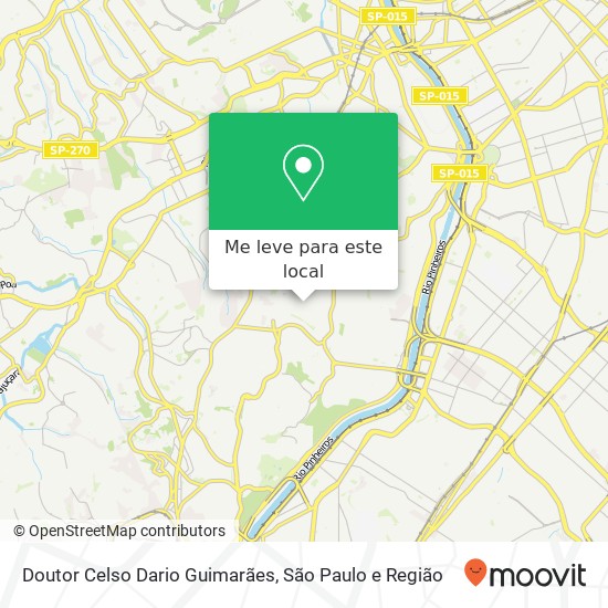 Doutor Celso Dario Guimarães mapa