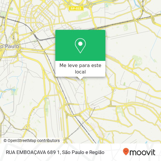 RUA EMBOAÇAVA   689 1 mapa