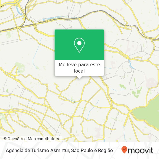 Agência de Turismo Asmirtur mapa