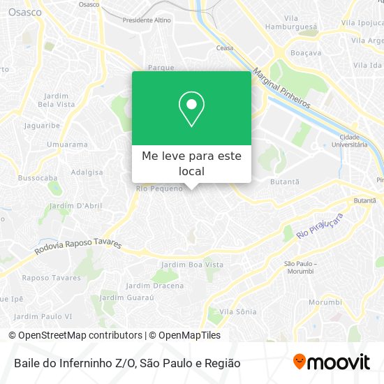 Baile do Inferninho Z/O mapa