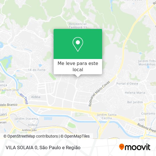 VILA SOLAIA 0 mapa