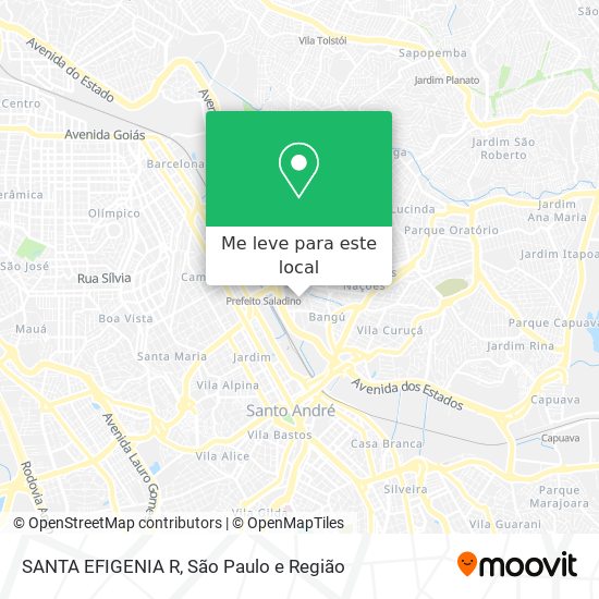 SANTA EFIGENIA  R mapa