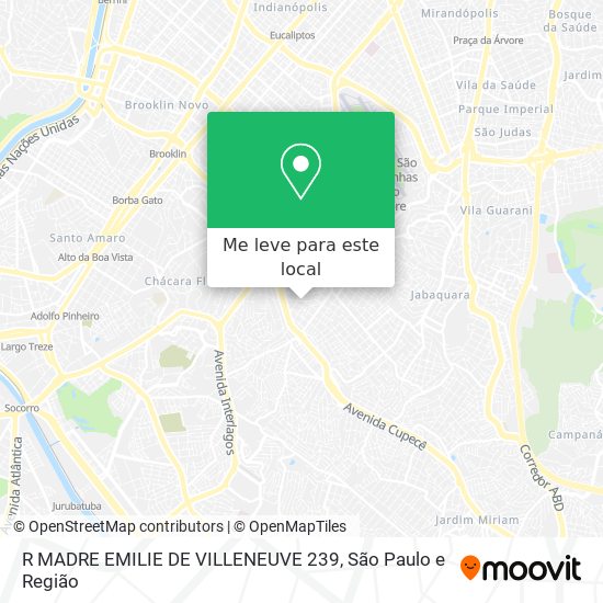 R MADRE EMILIE DE VILLENEUVE 239 mapa