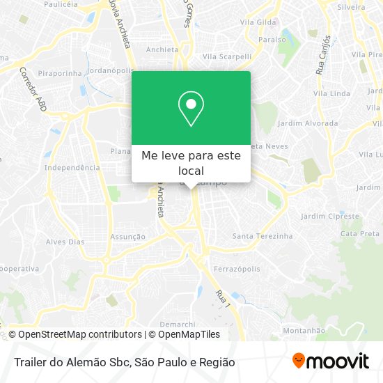 Trailer do Alemão Sbc mapa