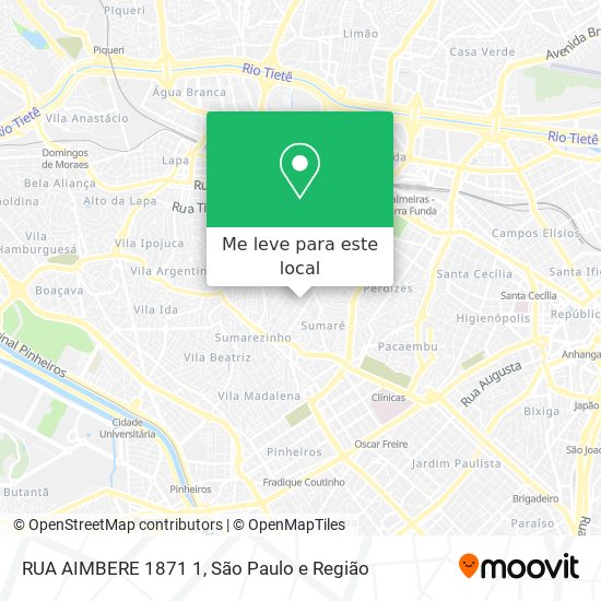 RUA AIMBERE 1871 1 mapa