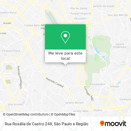 Rua Rosália de Castro 248 mapa