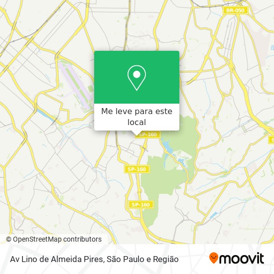 Av  Lino de Almeida Pires mapa