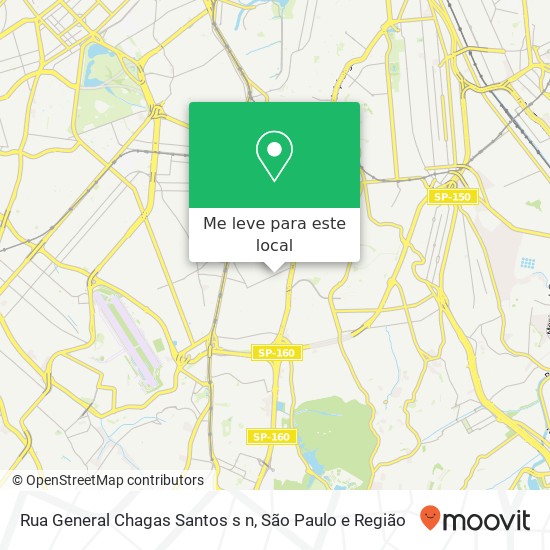 Rua General Chagas Santos s n mapa