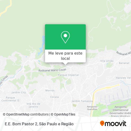 E.E. Bom Pastor 2 mapa