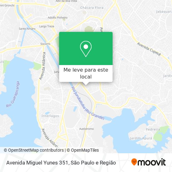 Avenida Miguel Yunes 351 mapa