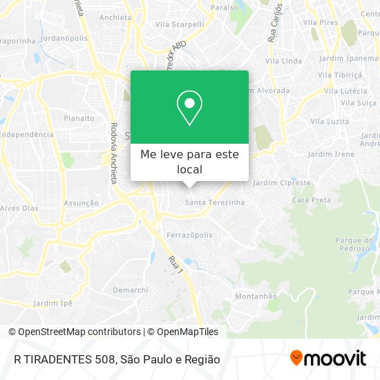 R TIRADENTES 508 mapa