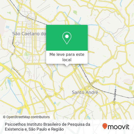 Psicoethos Instituto Brasileiro de Pesquisa da Existencia e mapa