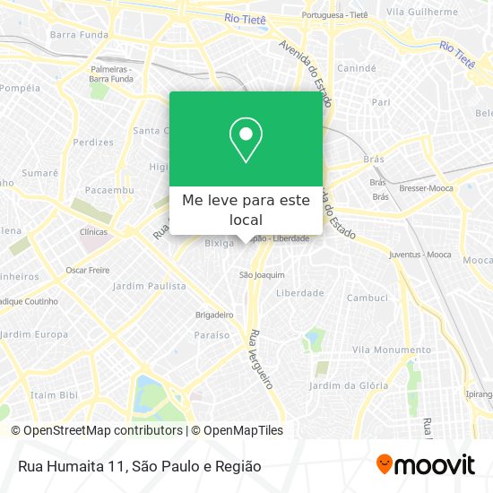 Rua Humaita 11 mapa