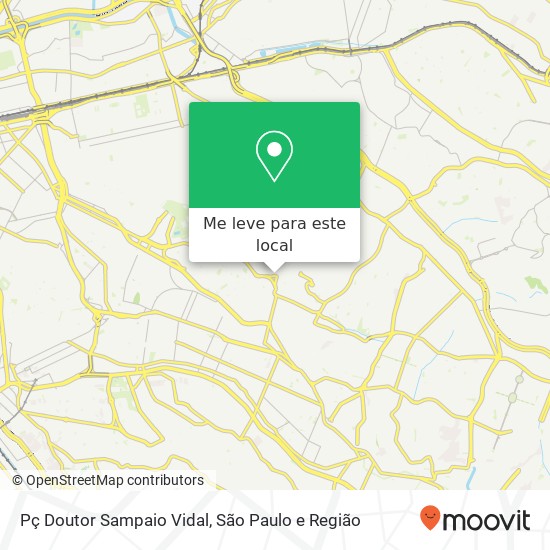 Pç  Doutor Sampaio Vidal mapa