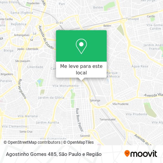 Agostinho Gomes 485 mapa