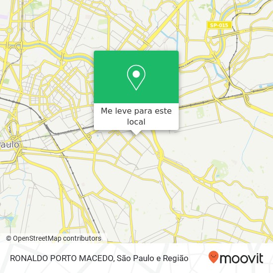 RONALDO PORTO MACEDO mapa