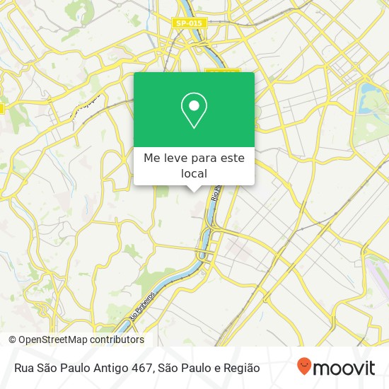 Rua São Paulo Antigo  467 mapa