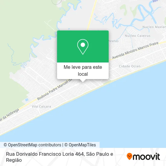 Rua Dorivaldo Francisco Loria 464 mapa