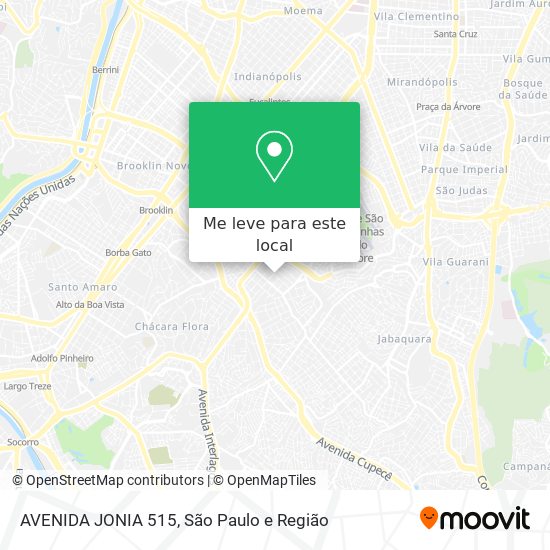 AVENIDA JONIA 515 mapa