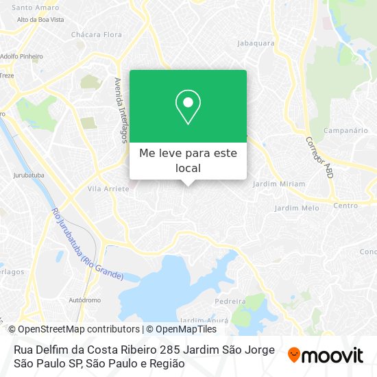 Rua Delfim da Costa Ribeiro  285   Jardim São Jorge   São Paulo   SP mapa