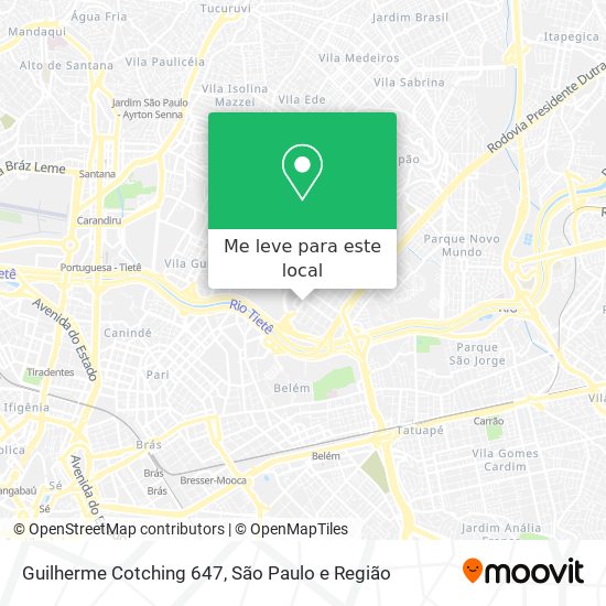 Guilherme Cotching 647 mapa