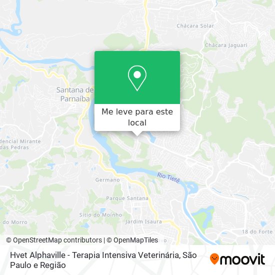 Hvet Alphaville - Terapia Intensiva Veterinária mapa
