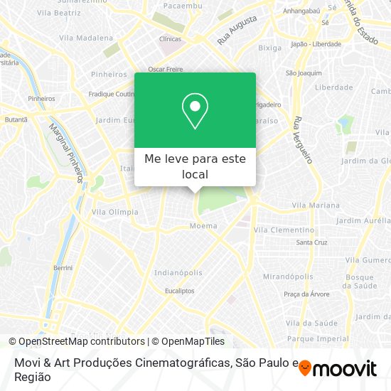 Movi & Art Produções Cinematográficas mapa