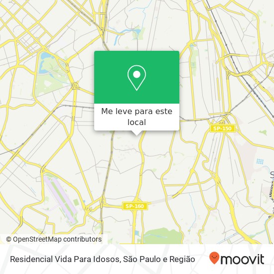 Residencial Vida Para Idosos mapa