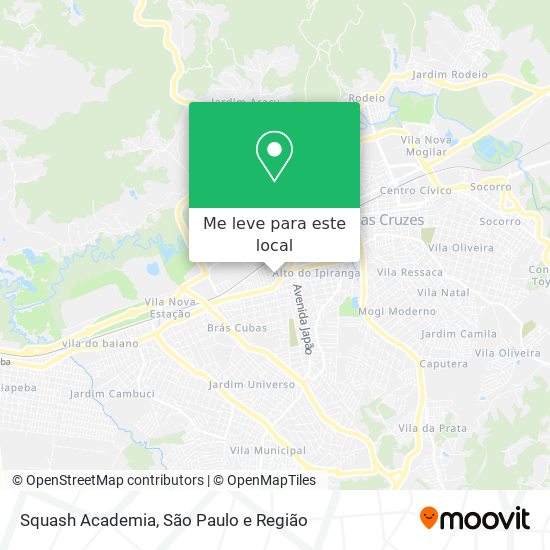 Squash Academia mapa