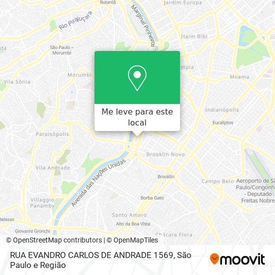 RUA EVANDRO CARLOS DE ANDRADE 1569 mapa