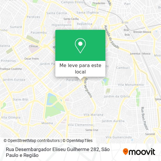 Rua Desembargador Eliseu Guilherme 282 mapa