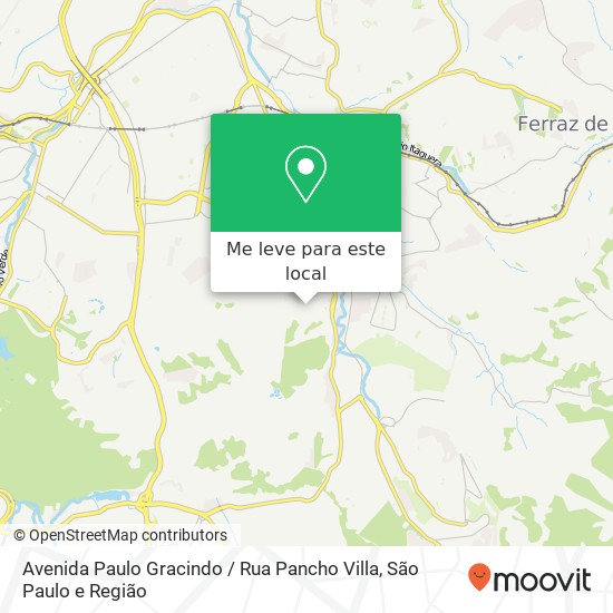 Avenida Paulo Gracindo / Rua Pancho Villa mapa