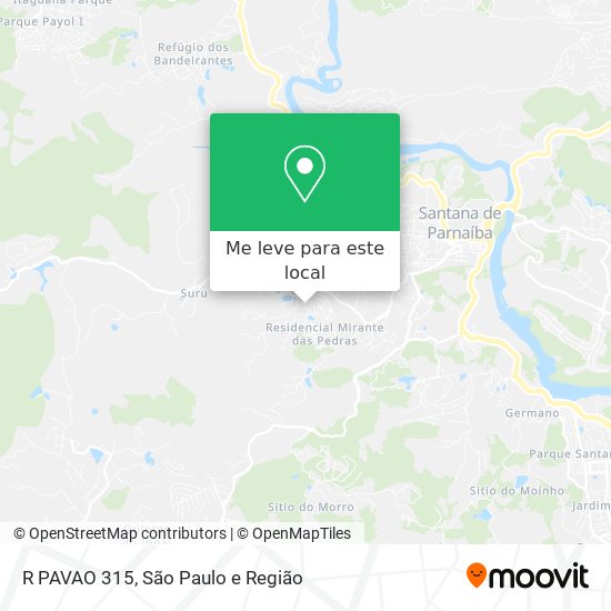 R PAVAO 315 mapa
