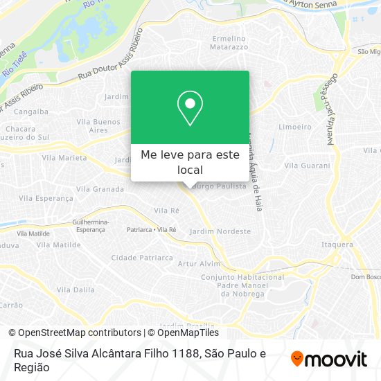 Rua José Silva Alcântara Filho  1188 mapa