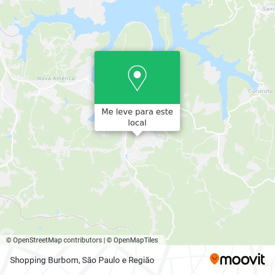 Shopping Burbom mapa