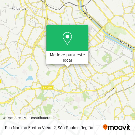 Rua Narciso Freitas Vieira 2 mapa