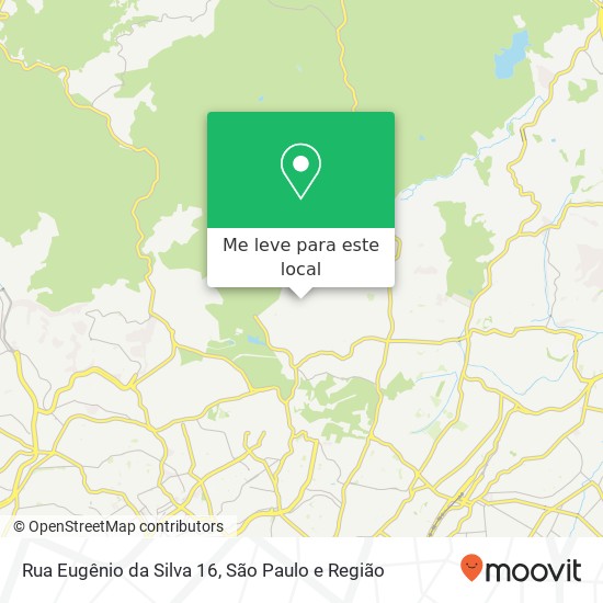 Rua Eugênio da Silva 16 mapa