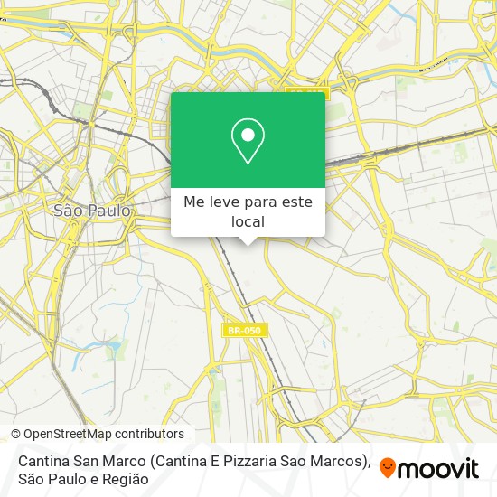 Cantina San Marco (Cantina E Pizzaria Sao Marcos) mapa