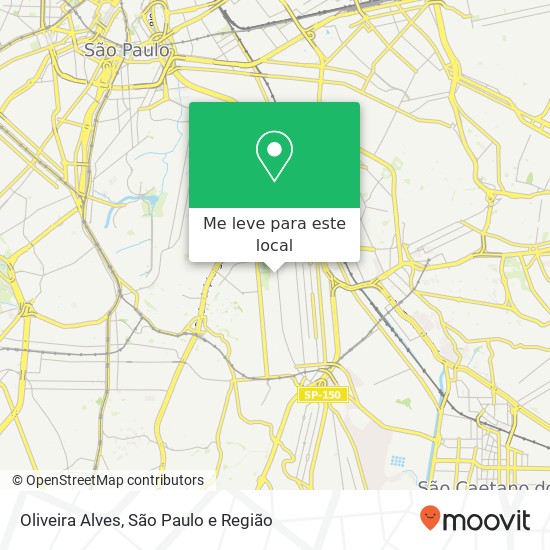 Oliveira Alves mapa