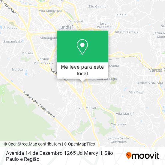 Avenida 14 de Dezembro 1265 Jd  Mercy II mapa