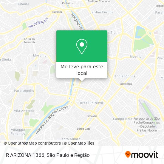 R ARIZONA 1366 mapa