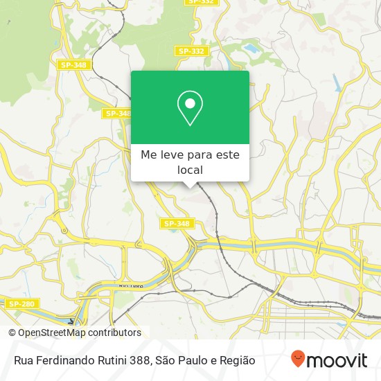 Rua Ferdinando Rutini 388 mapa