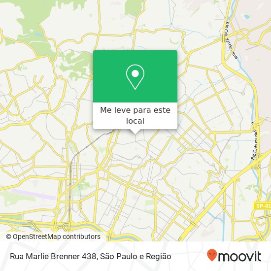 Rua Marlie Brenner 438 mapa