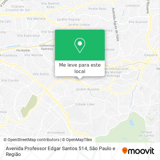 Avenida Professor Edgar Santos 514 mapa