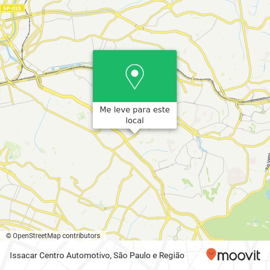 Issacar Centro Automotivo mapa