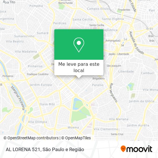 AL LORENA 521 mapa