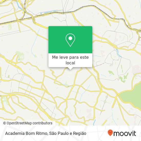 Academia Bom Ritmo mapa