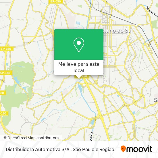 Distribuidora Automotiva S/A. mapa